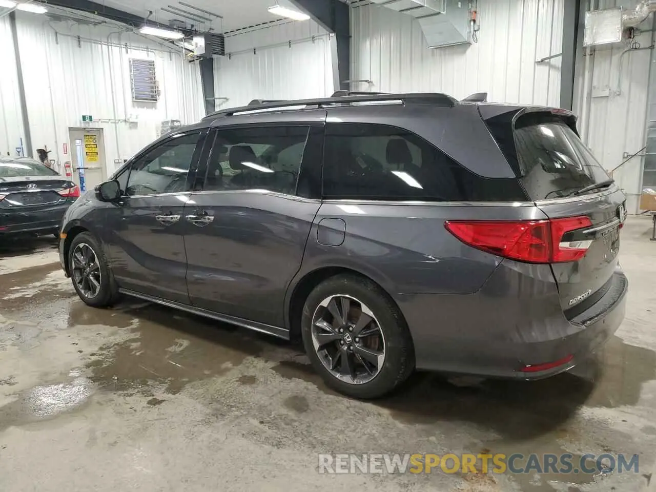 2 Photograph of a damaged car 5FNRL6H87PB500101 HONDA ODYSSEY 2023