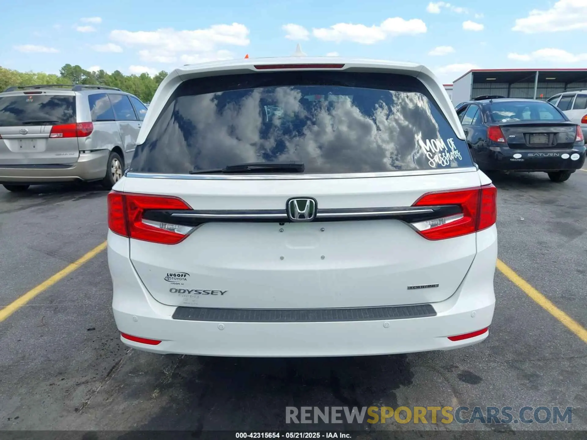 16 Photograph of a damaged car 5FNRL6H89PB016527 HONDA ODYSSEY 2023