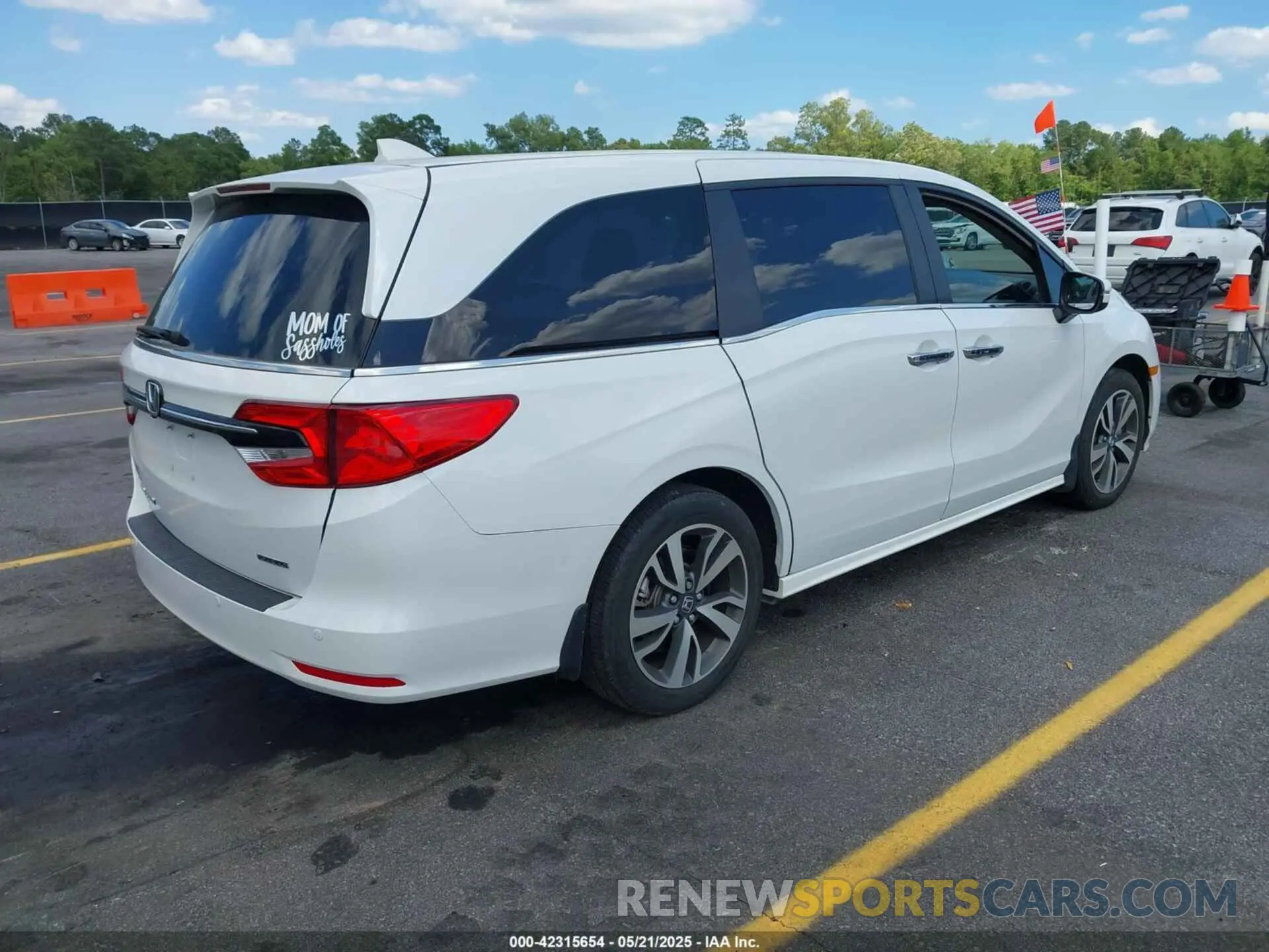 4 Photograph of a damaged car 5FNRL6H89PB016527 HONDA ODYSSEY 2023