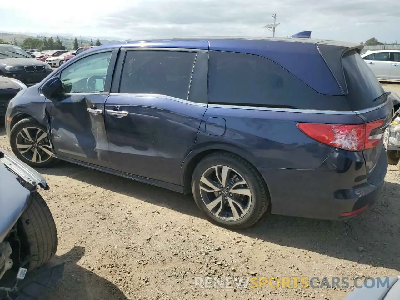2 Photograph of a damaged car 5FNRL6H89PB052833 HONDA ODYSSEY 2023