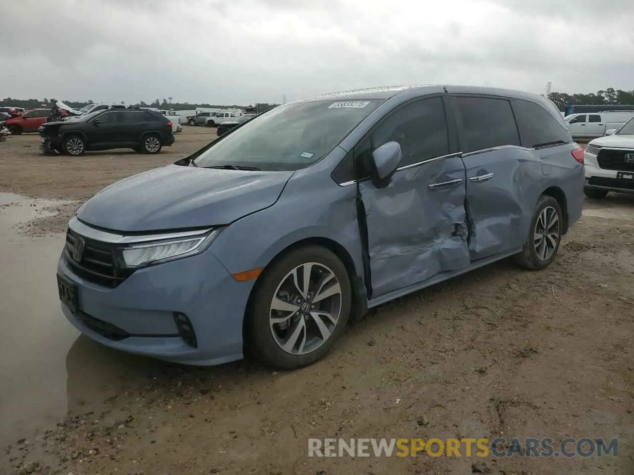 1 Photograph of a damaged car 5FNRL6H8XPB006475 HONDA ODYSSEY 2023
