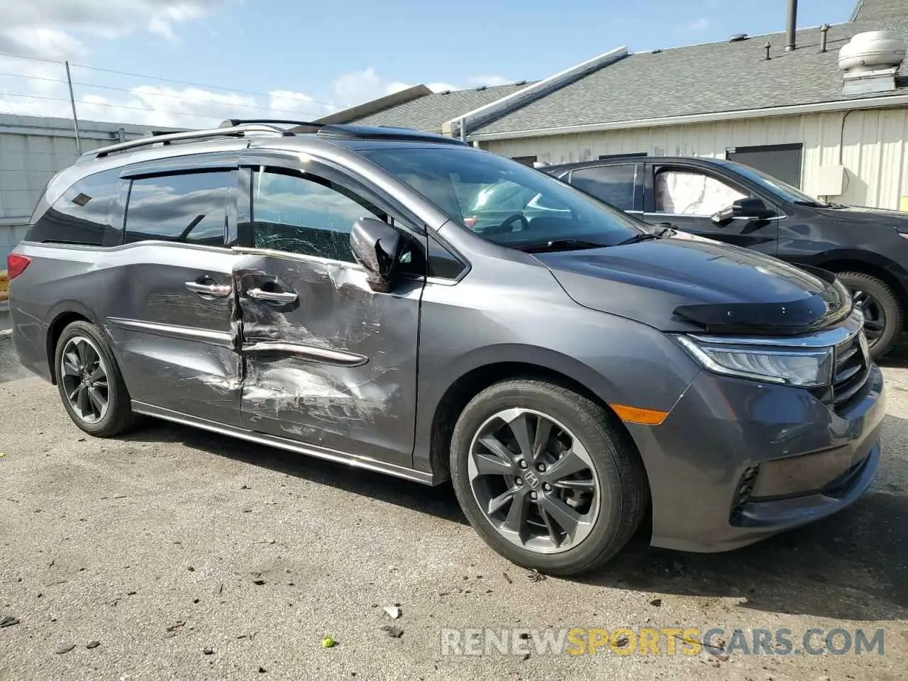 4 Photograph of a damaged car 5FNRL6H95PB054832 HONDA ODYSSEY 2023