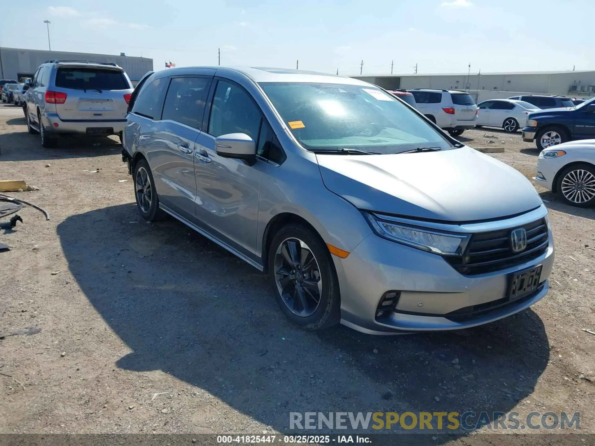 1 Photograph of a damaged car 5FNRL6H95PB063398 HONDA ODYSSEY 2023