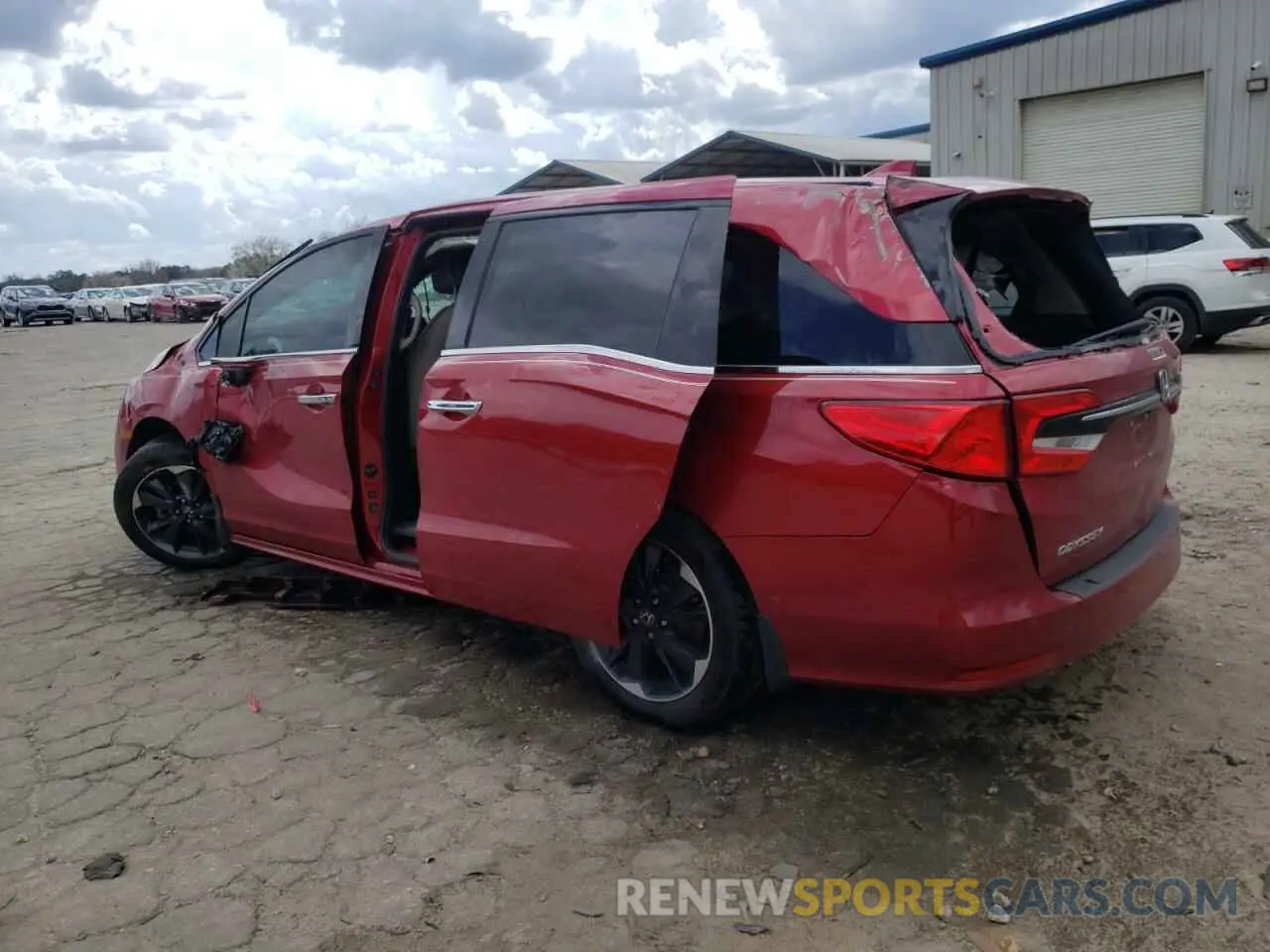 2 Photograph of a damaged car 5FNRL6H97PB041855 HONDA ODYSSEY 2023