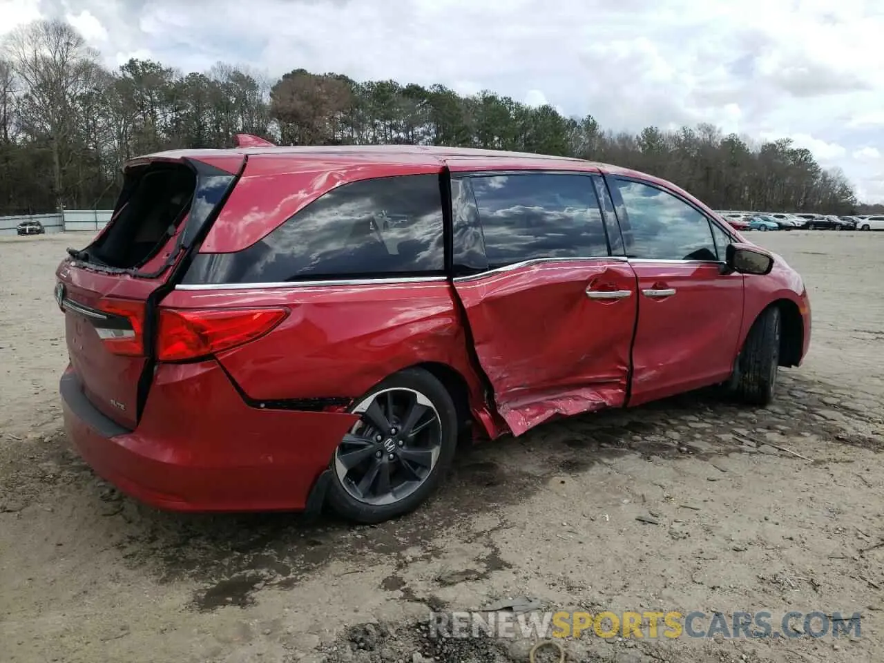 3 Photograph of a damaged car 5FNRL6H97PB041855 HONDA ODYSSEY 2023