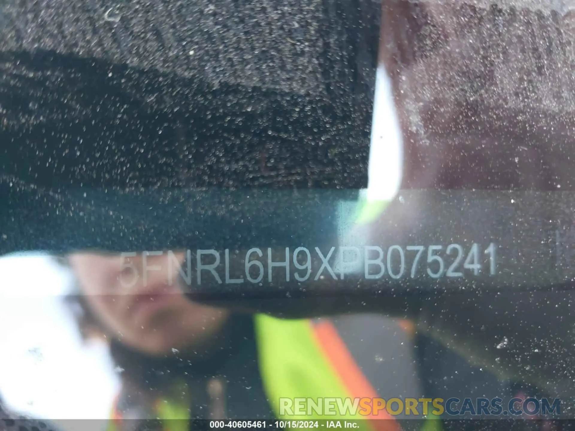 9 Photograph of a damaged car 5FNRL6H9XPB075241 HONDA ODYSSEY 2023