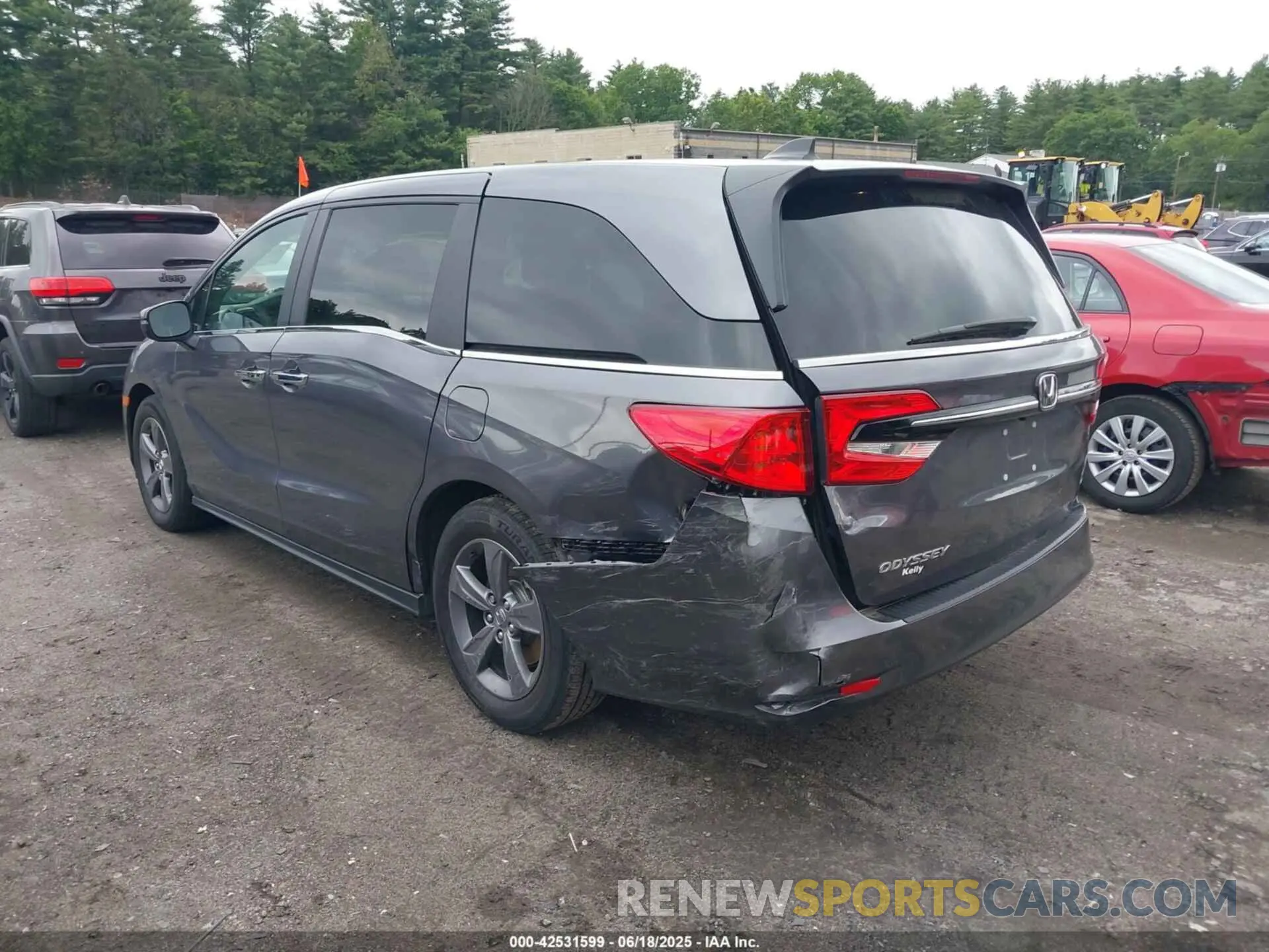 3 Photograph of a damaged car 5FNRL6H58RB074847 HONDA ODYSSEY 2024