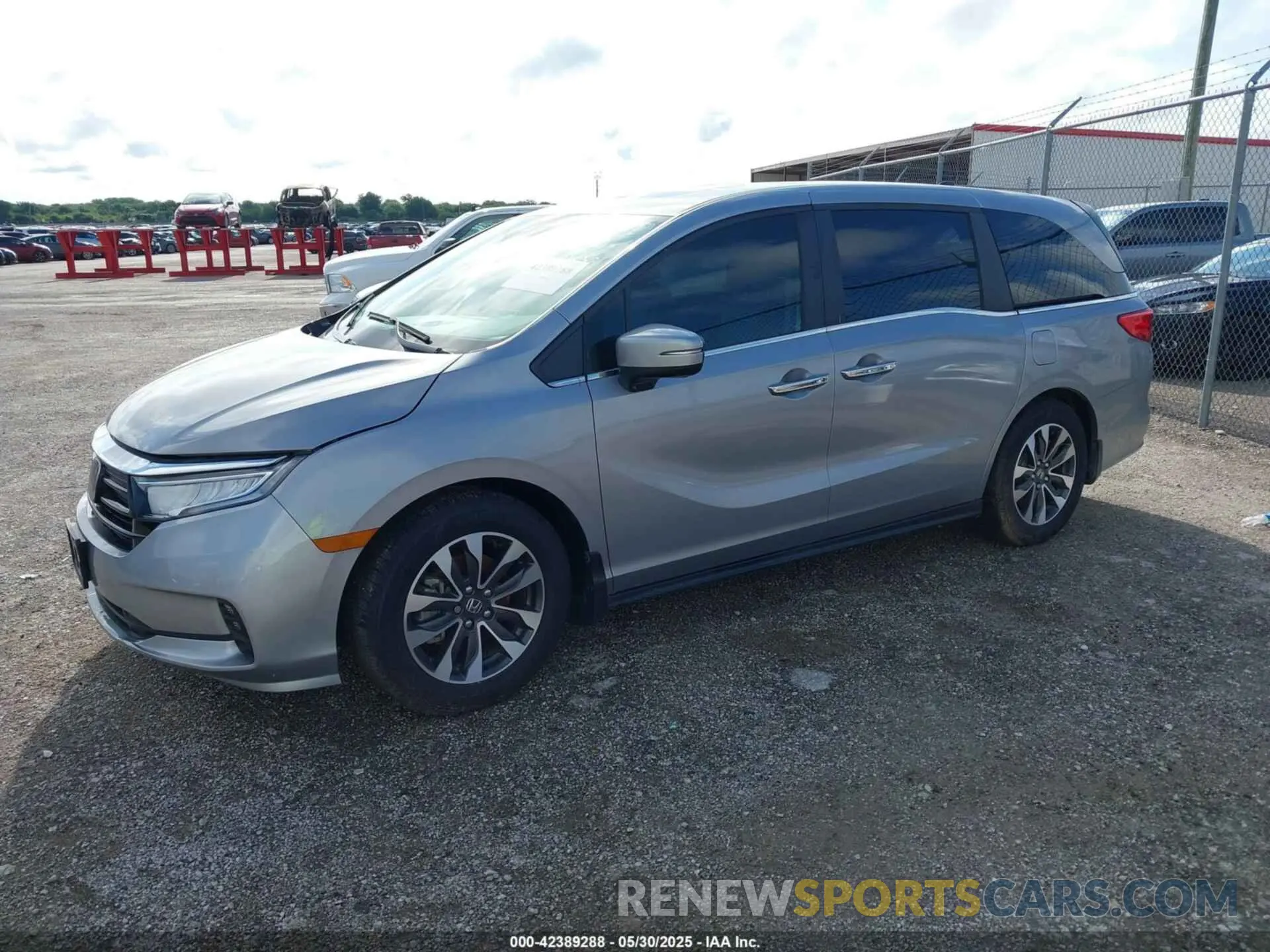 2 Photograph of a damaged car 5FNRL6H64RB012970 HONDA ODYSSEY 2024
