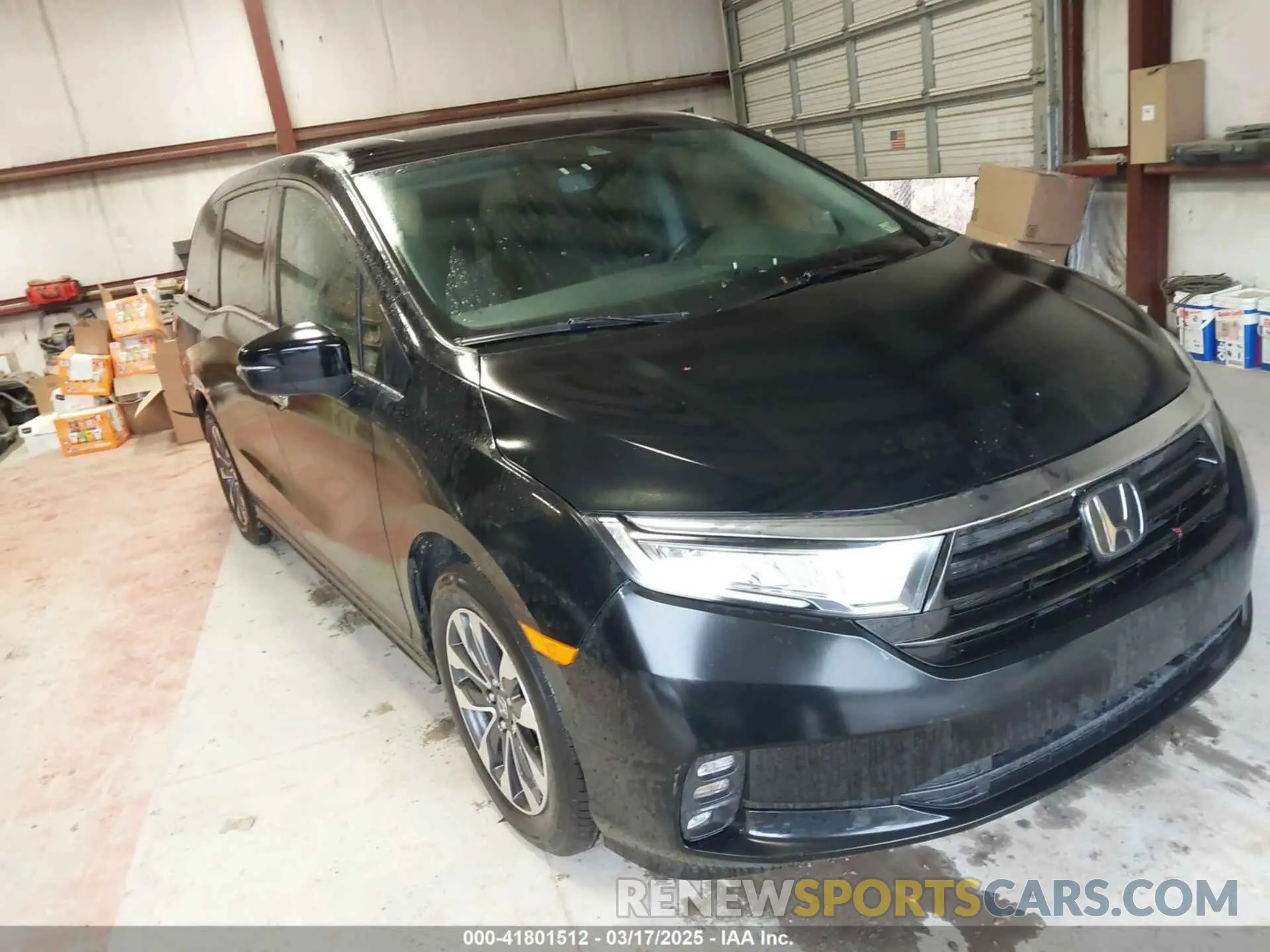1 Photograph of a damaged car 5FNRL6H65RB018633 HONDA ODYSSEY 2024