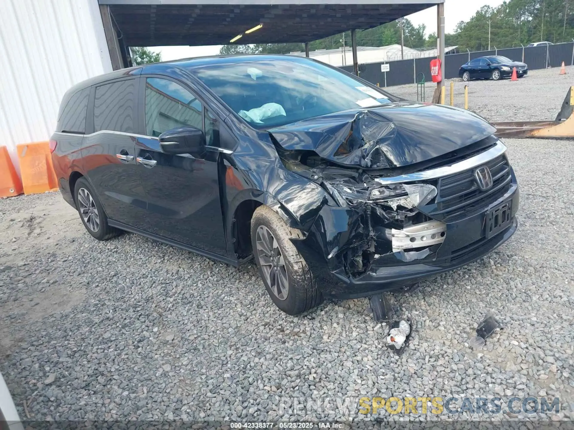 1 Photograph of a damaged car 5FNRL6H66RB052127 HONDA ODYSSEY 2024
