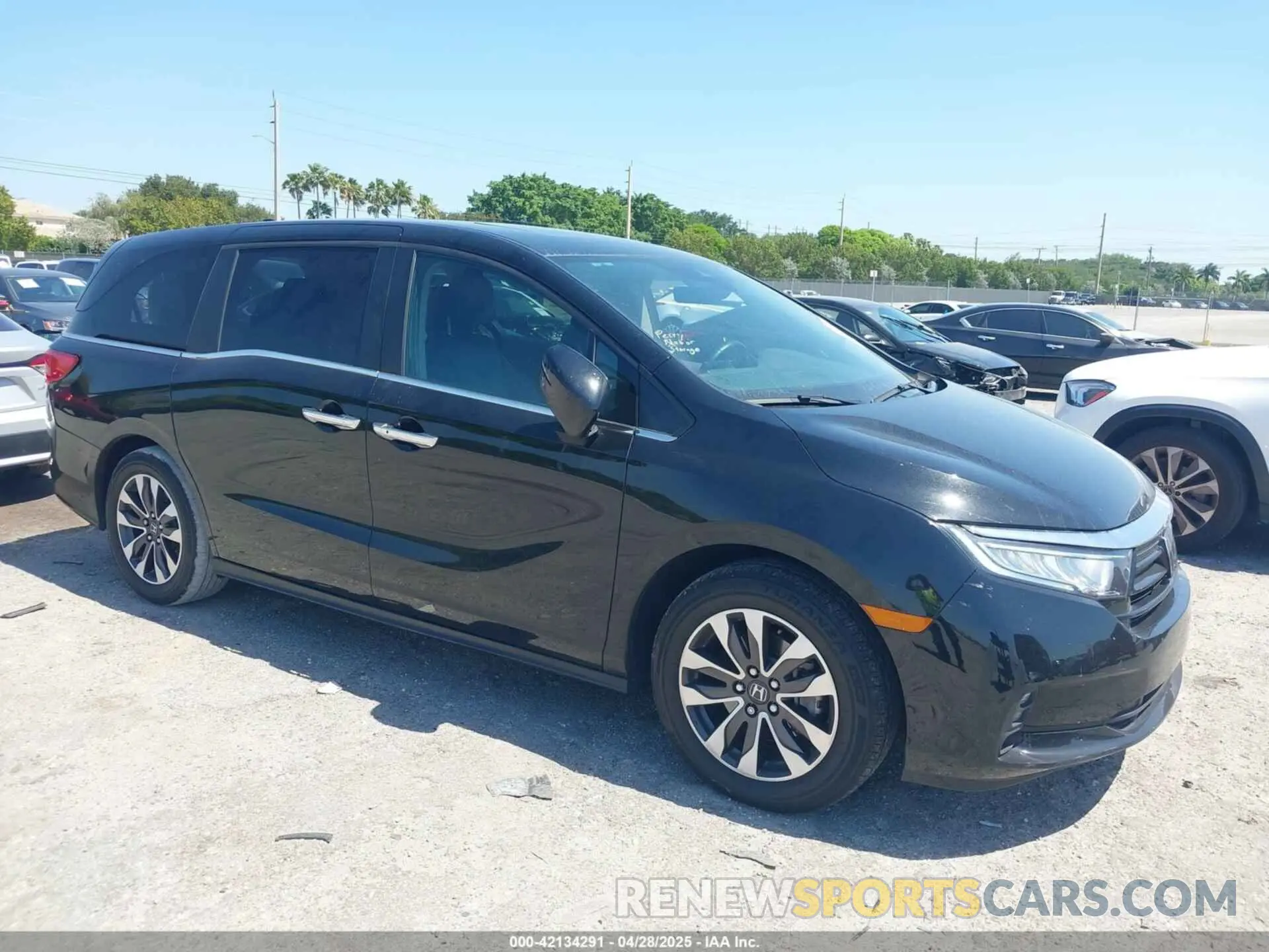 1 Photograph of a damaged car 5FNRL6H68RB017184 HONDA ODYSSEY 2024