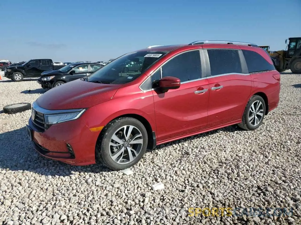 1 Photograph of a damaged car 5FNRL6H80RB013129 HONDA ODYSSEY 2024
