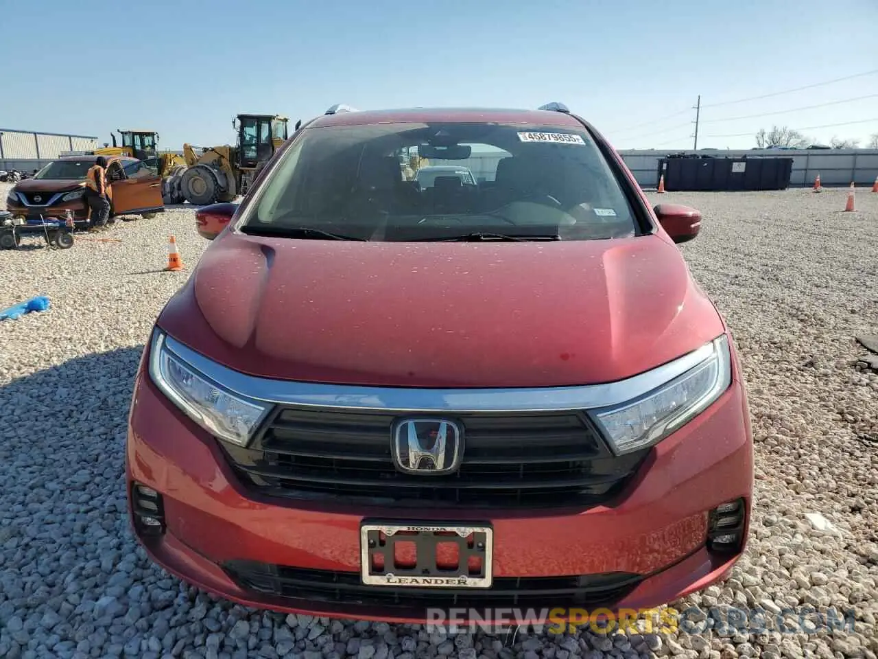5 Photograph of a damaged car 5FNRL6H80RB013129 HONDA ODYSSEY 2024