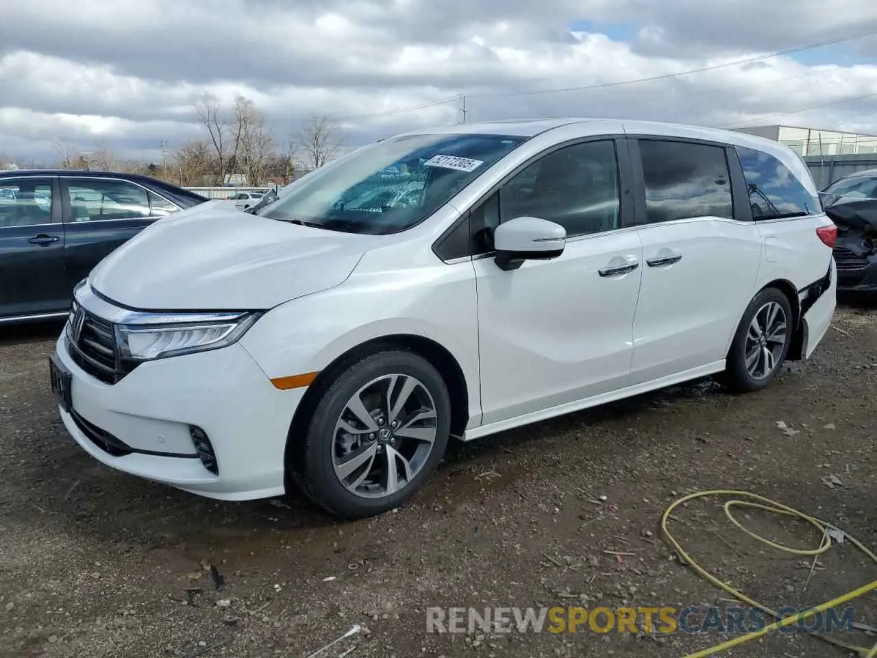 1 Photograph of a damaged car 5FNRL6H81RB066423 HONDA ODYSSEY 2024