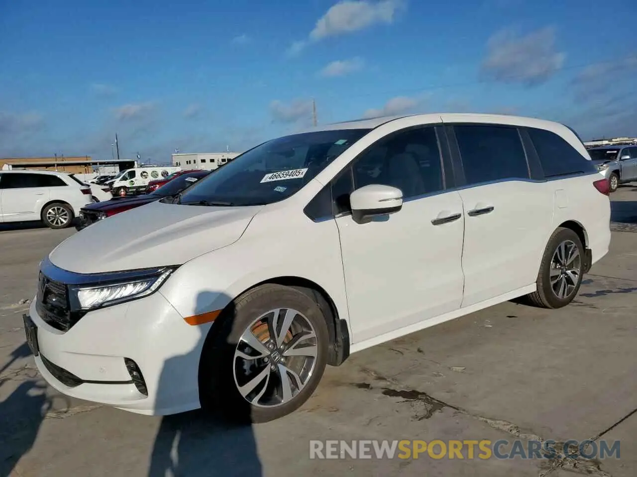 1 Photograph of a damaged car 5FNRL6H82RB013455 HONDA ODYSSEY 2024