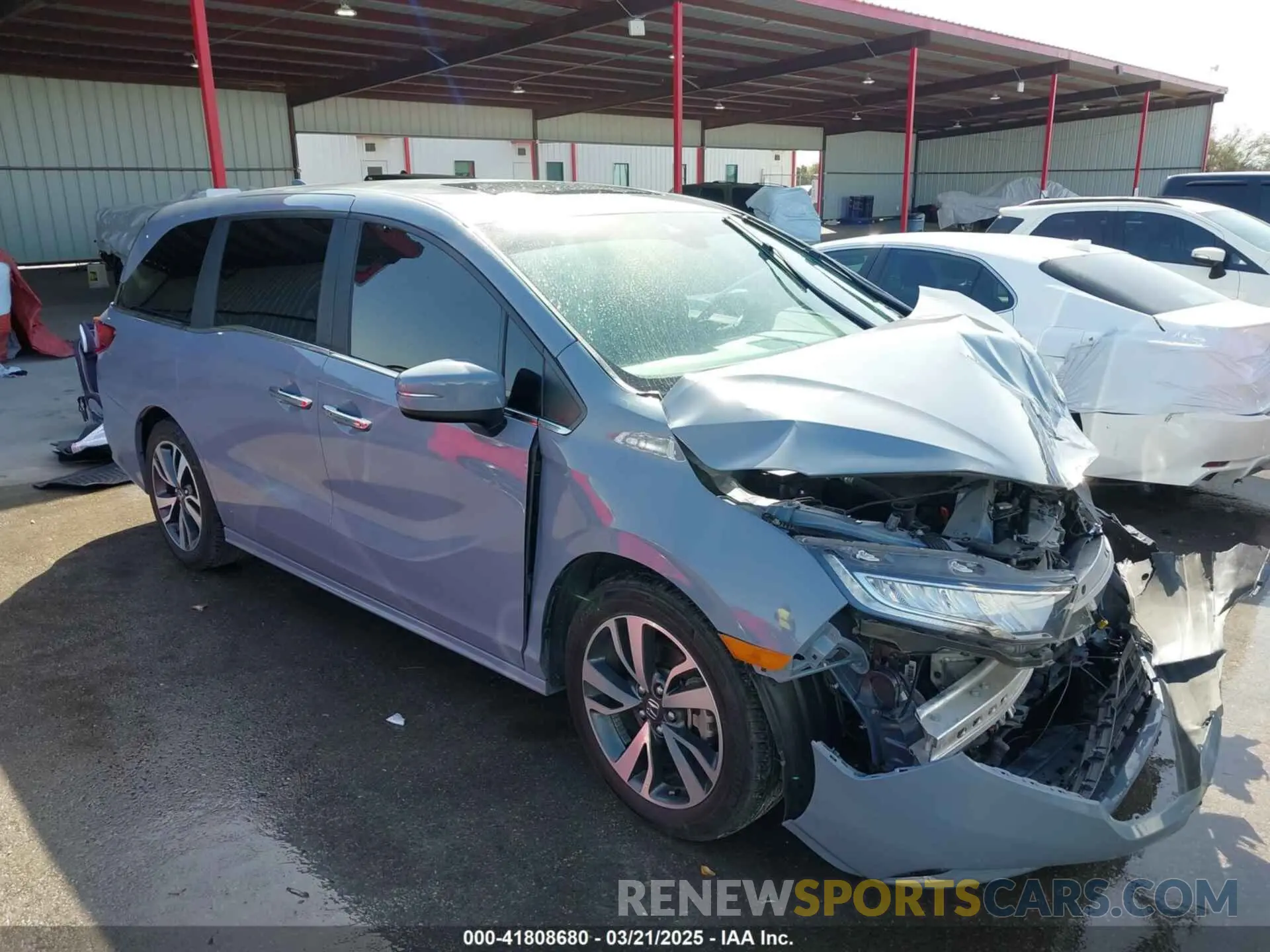 1 Photograph of a damaged car 5FNRL6H82RB027601 HONDA ODYSSEY 2024