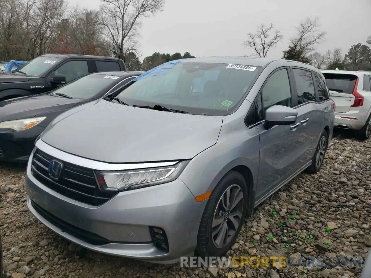 1 Photograph of a damaged car 5FNRL6H87RB008073 HONDA ODYSSEY 2024