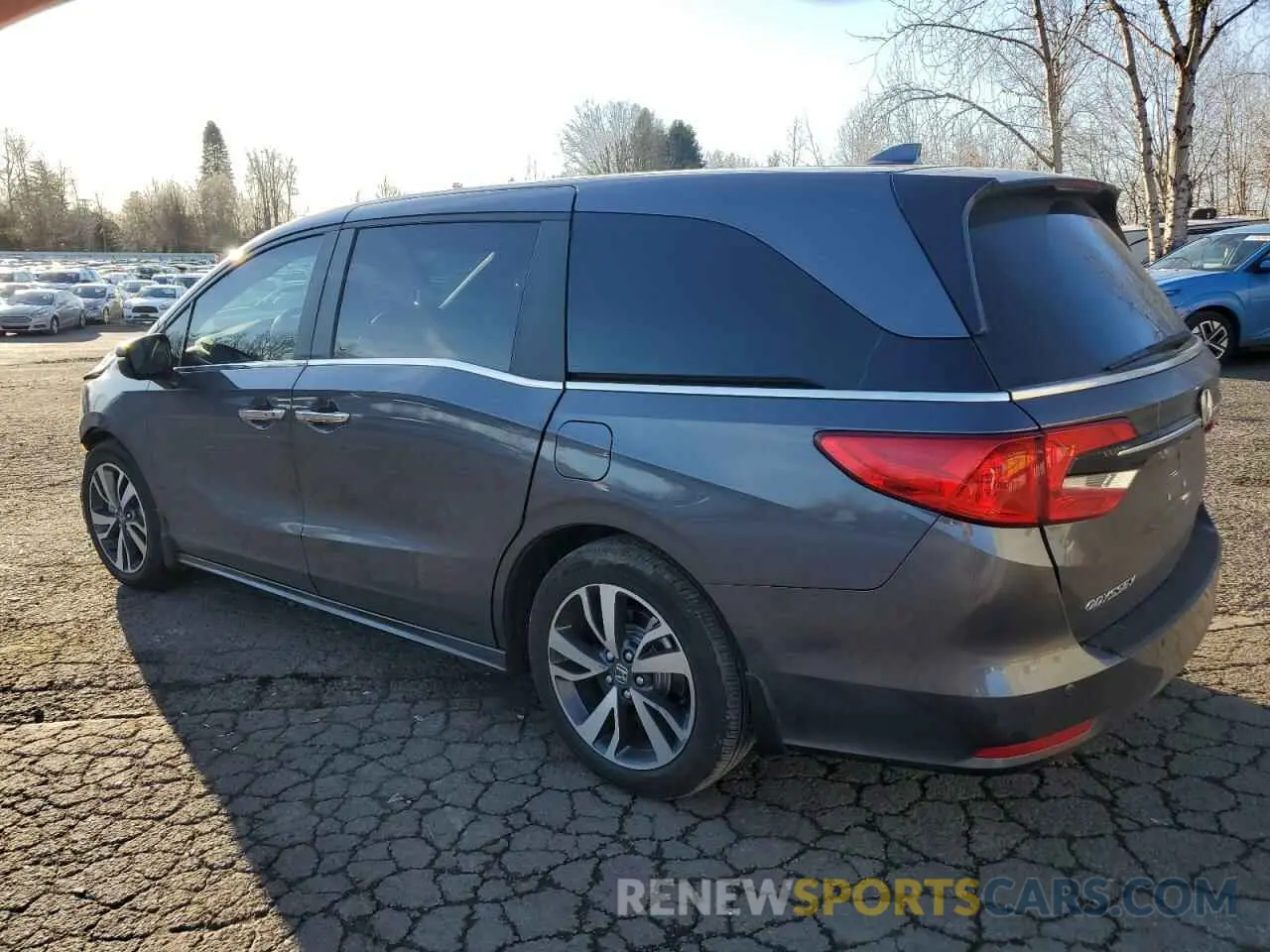 2 Photograph of a damaged car 5FNRL6H88RB032186 HONDA ODYSSEY 2024