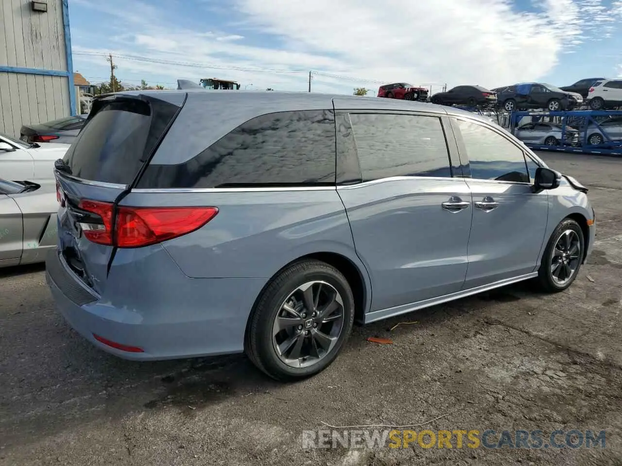 3 Photograph of a damaged car 5FNRL6H91RB009602 HONDA ODYSSEY 2024