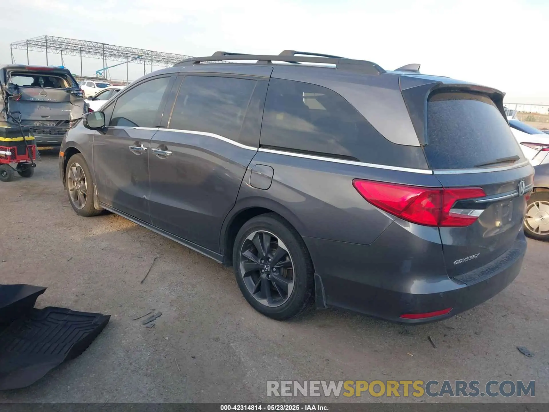 3 Photograph of a damaged car 5FNRL6H93RB023047 HONDA ODYSSEY 2024