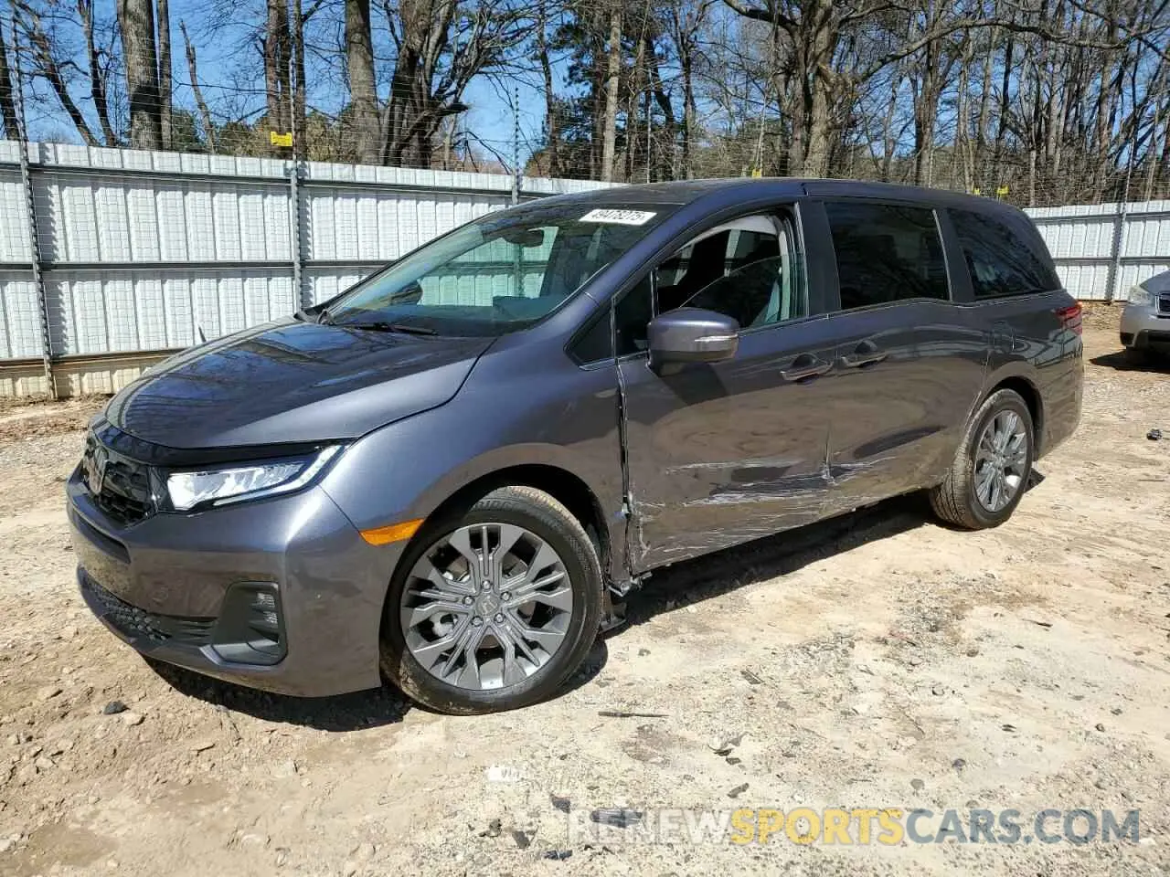 1 Photograph of a damaged car 5FNRL6H87SB037482 HONDA ODYSSEY 2025