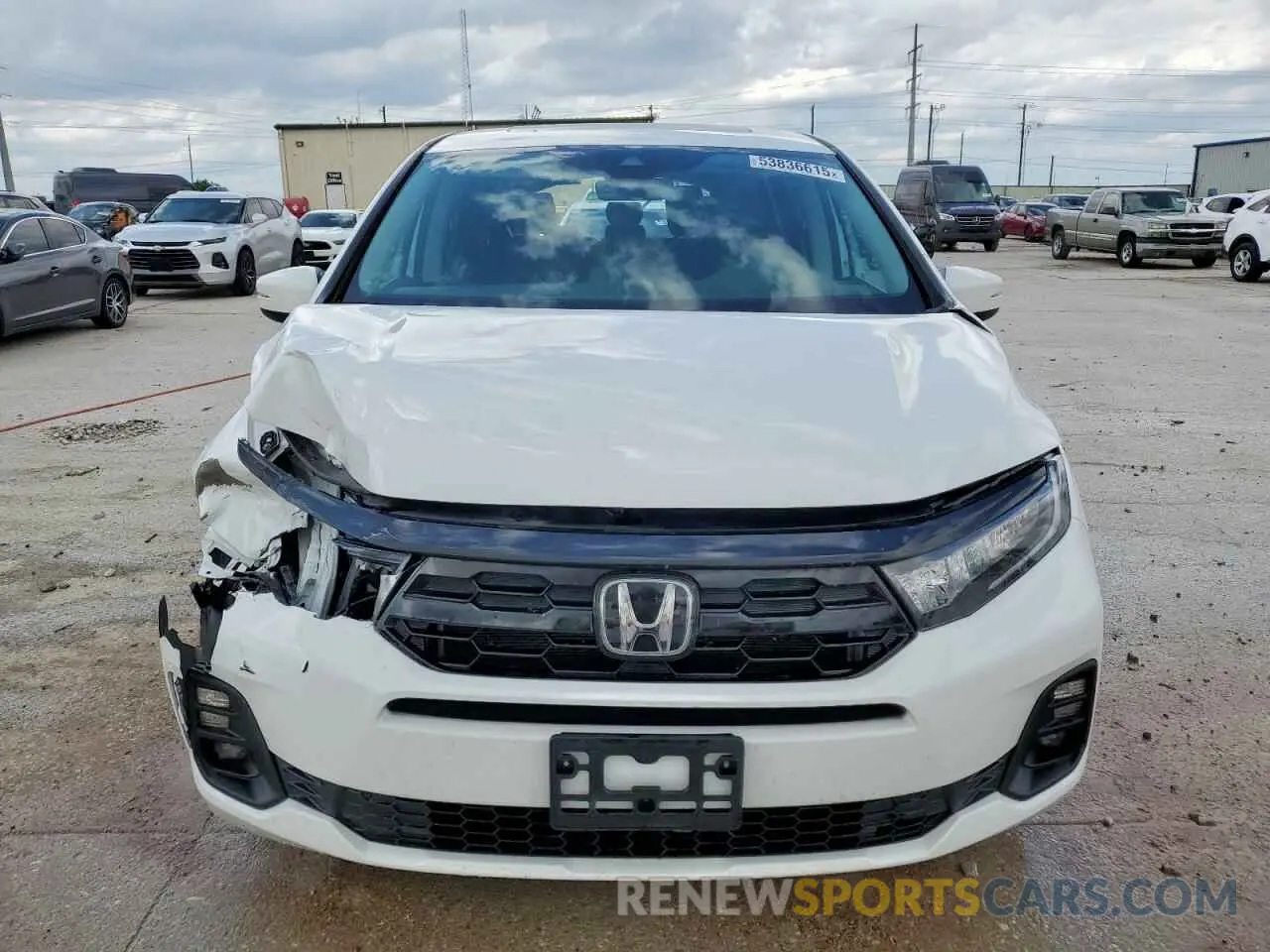 5 Photograph of a damaged car 5FNRL6H88SB001428 HONDA ODYSSEY 2025