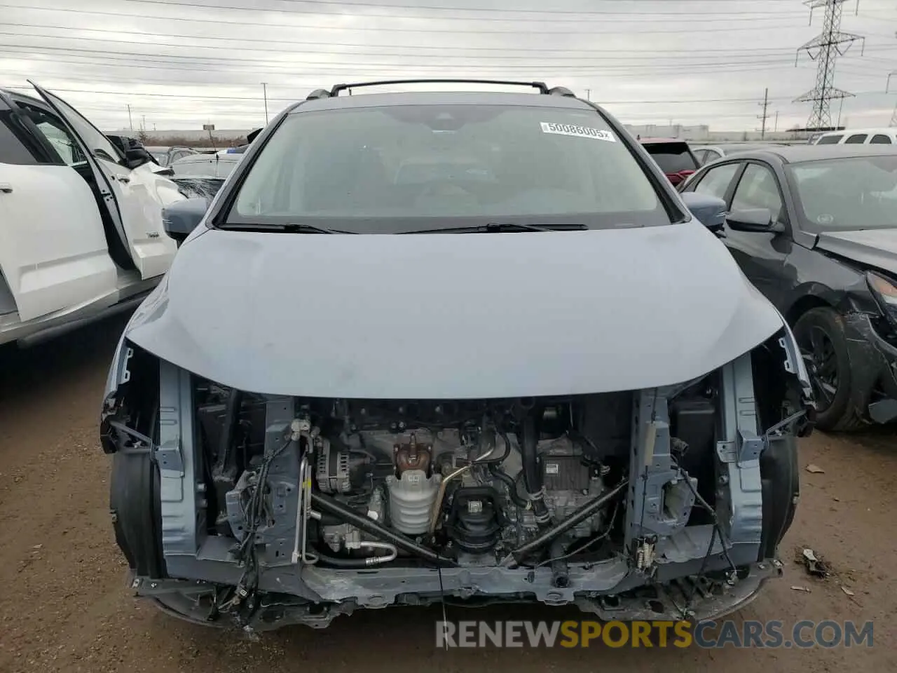5 Photograph of a damaged car 5FNRL6H94SB022639 HONDA ODYSSEY 2025