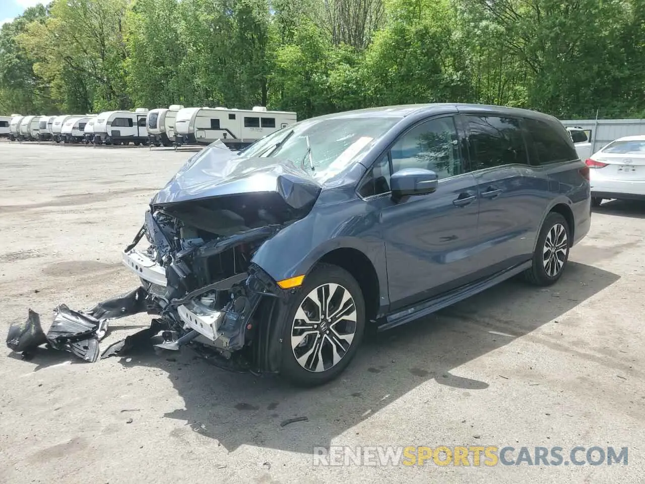 1 Photograph of a damaged car 5FNRL6H96SB053794 HONDA ODYSSEY 2025