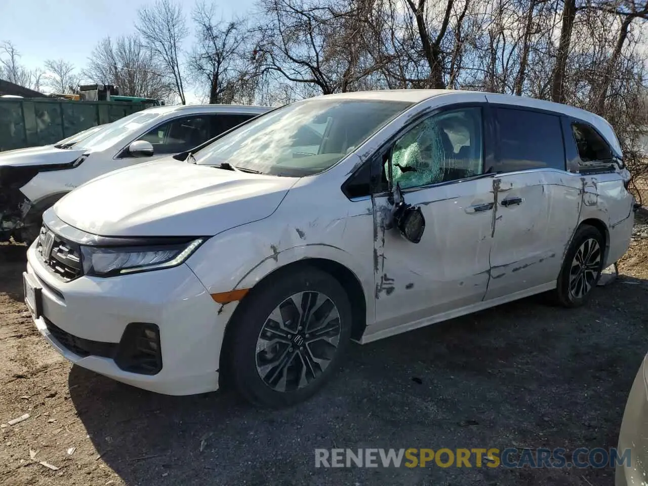 1 Photograph of a damaged car 5FNRL6H99SB022197 HONDA ODYSSEY 2025