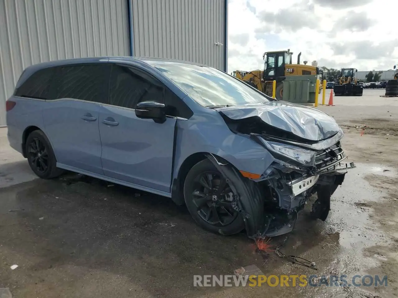 4 Photograph of a damaged car 5FNRL6H72PB074843 HONDA ODYSSEY SP 2023