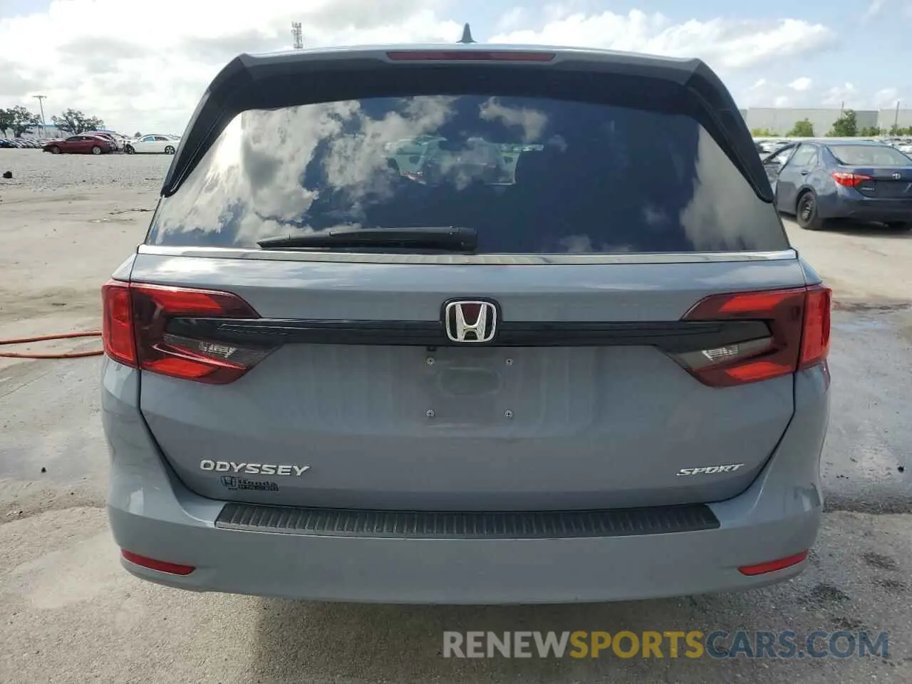 6 Photograph of a damaged car 5FNRL6H72PB074843 HONDA ODYSSEY SP 2023