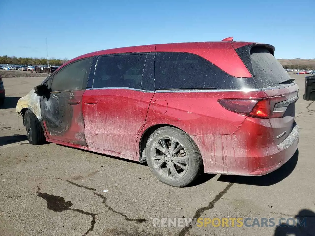 2 Photograph of a damaged car 5FNRL6H75PB054179 HONDA ODYSSEY SP 2023