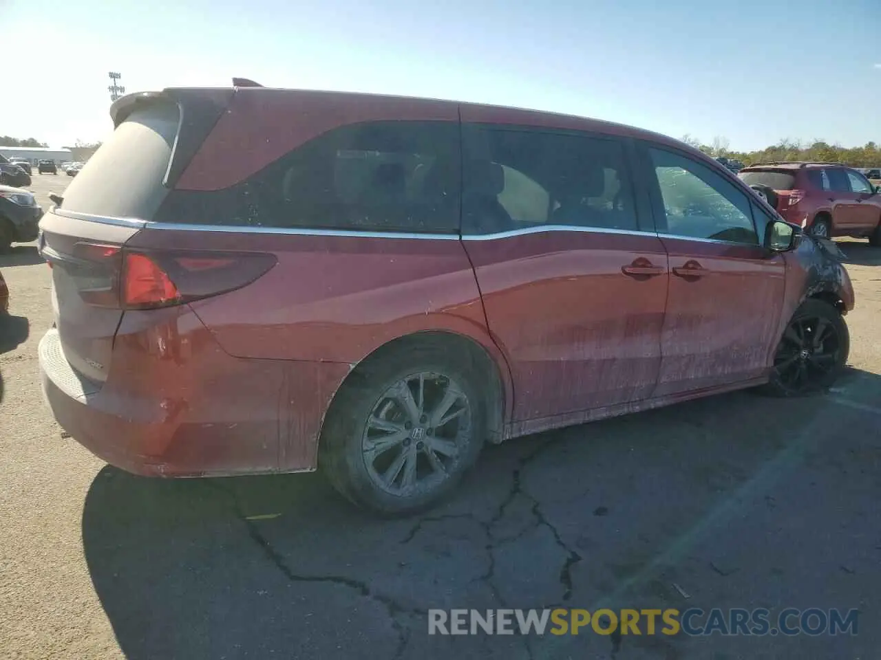 3 Photograph of a damaged car 5FNRL6H75PB054179 HONDA ODYSSEY SP 2023