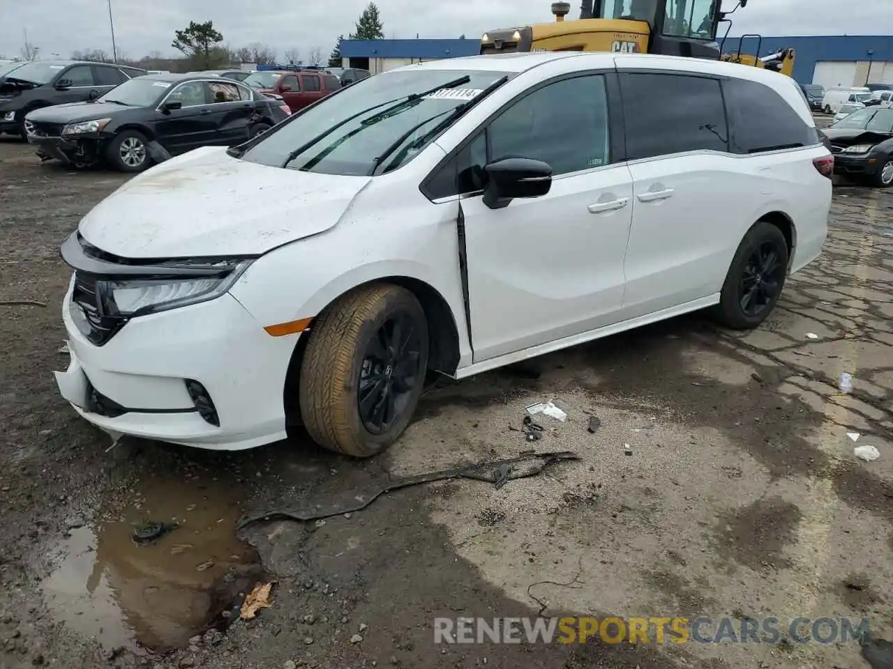 1 Photograph of a damaged car 5FNRL6H75PB076828 HONDA ODYSSEY SP 2023