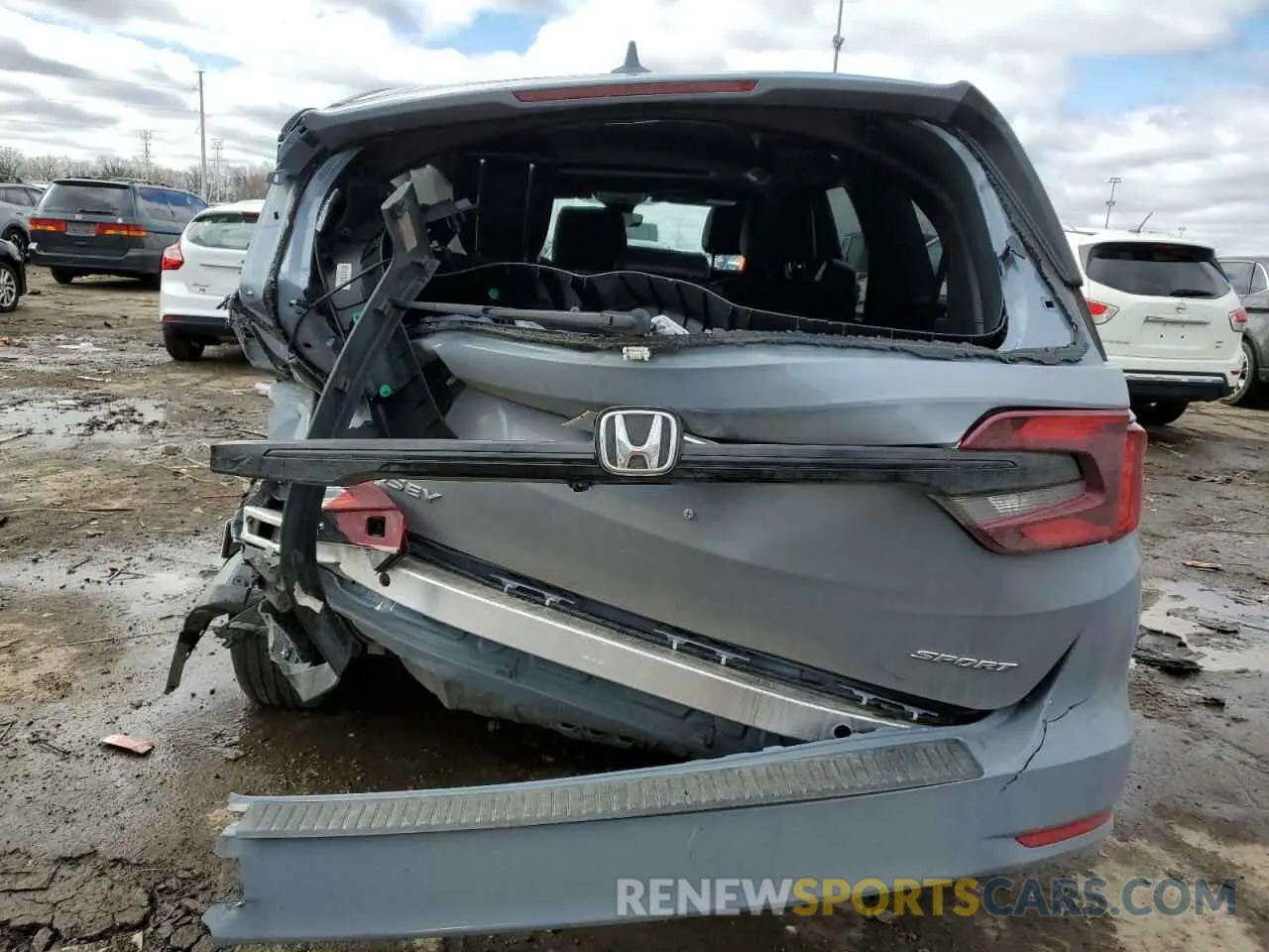 6 Photograph of a damaged car 5FNRL6H76PB052523 HONDA ODYSSEY SP 2023