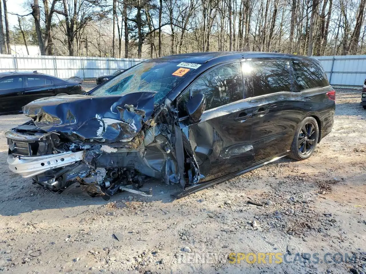 1 Photograph of a damaged car 5FNRL6H76PB068284 HONDA ODYSSEY SP 2023
