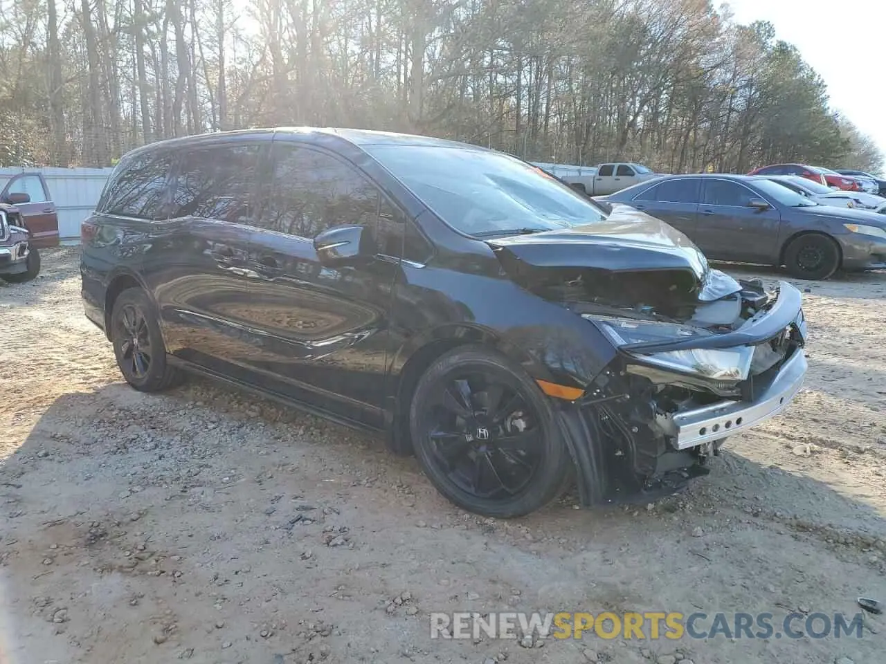 4 Photograph of a damaged car 5FNRL6H76PB068284 HONDA ODYSSEY SP 2023