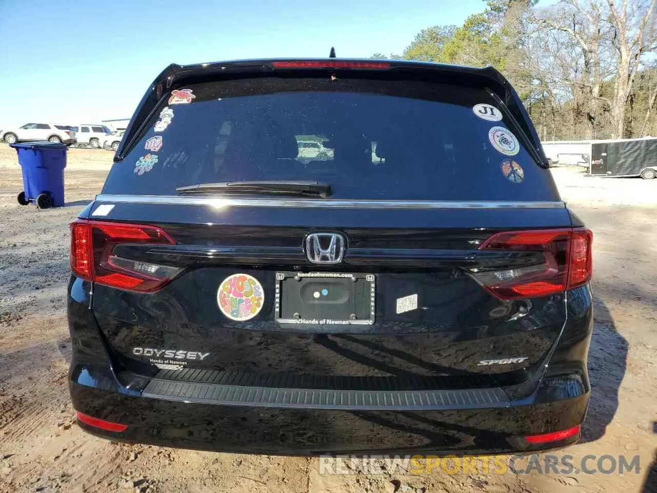 6 Photograph of a damaged car 5FNRL6H76PB068284 HONDA ODYSSEY SP 2023