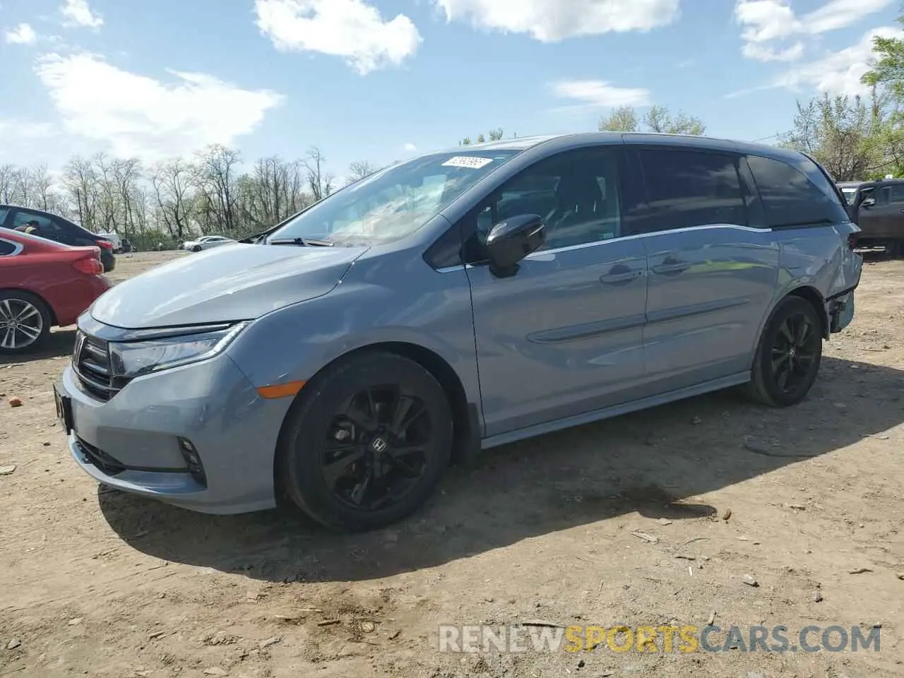 1 Photograph of a damaged car 5FNRL6H77PB042373 HONDA ODYSSEY SP 2023