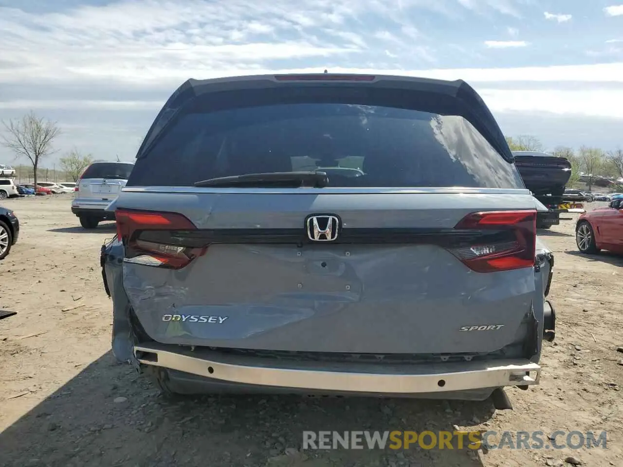 6 Photograph of a damaged car 5FNRL6H77PB042373 HONDA ODYSSEY SP 2023