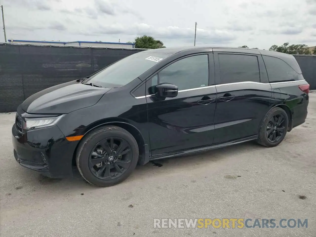 1 Photograph of a damaged car 5FNRL6H77PB080220 HONDA ODYSSEY SP 2023