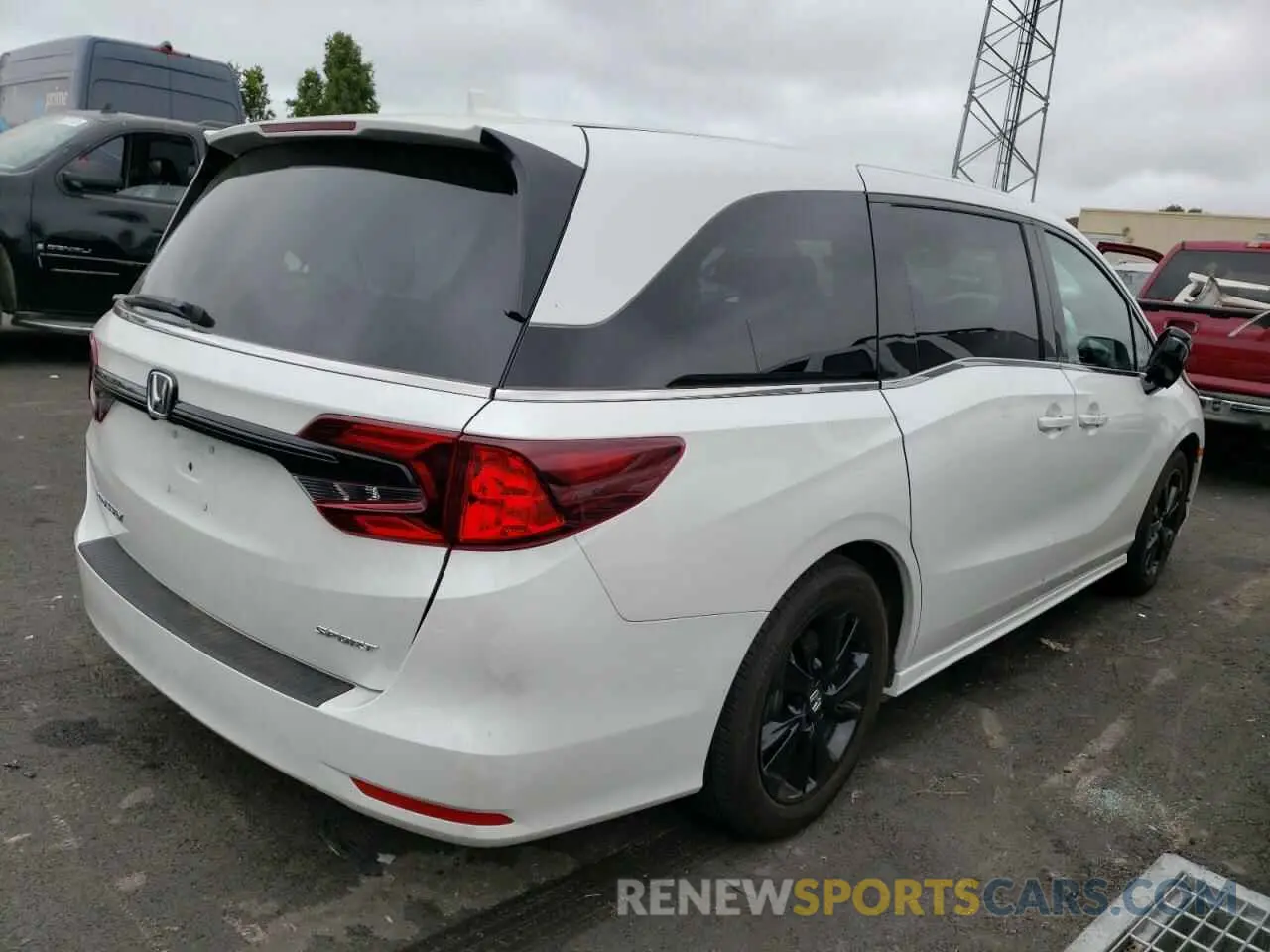3 Photograph of a damaged car 5FNRL6H79PB039121 HONDA ODYSSEY SP 2023