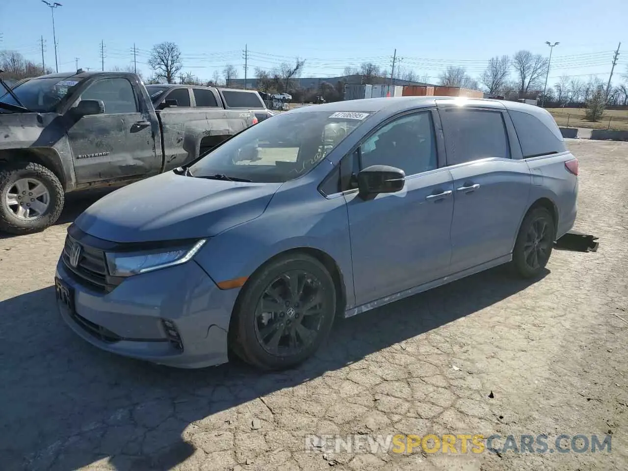 1 Photograph of a damaged car 5FNRL6H72RB010305 HONDA ODYSSEY SP 2024