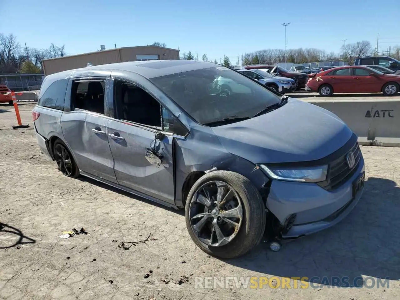 4 Photograph of a damaged car 5FNRL6H72RB010305 HONDA ODYSSEY SP 2024