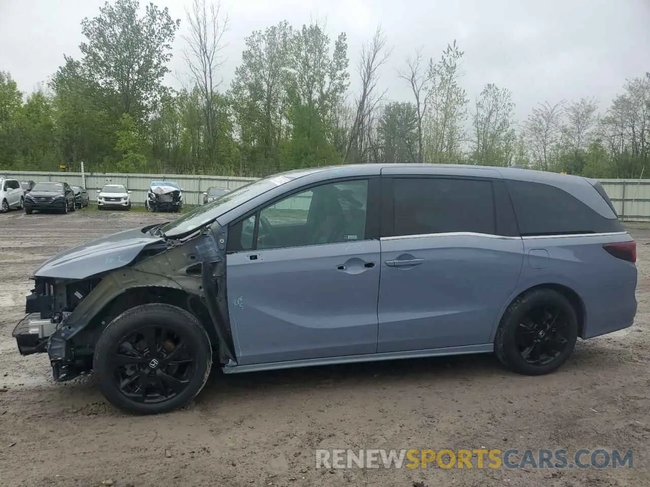 1 Photograph of a damaged car 5FNRL6H75RB057537 HONDA ODYSSEY SP 2024