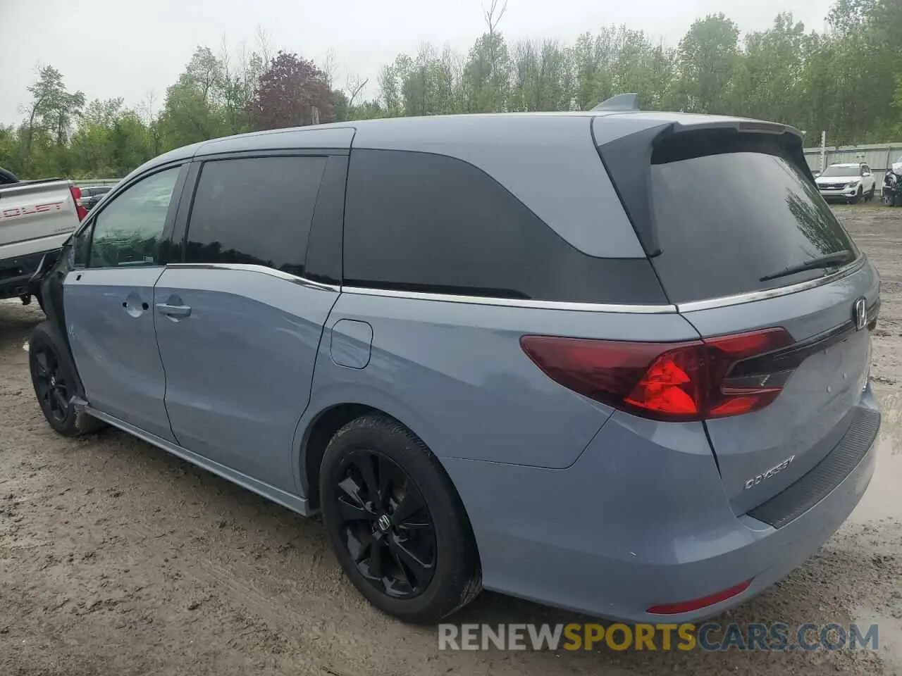 2 Photograph of a damaged car 5FNRL6H75RB057537 HONDA ODYSSEY SP 2024