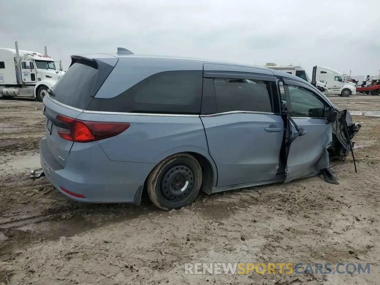 3 Photograph of a damaged car 5FNRL6H75RB065699 HONDA ODYSSEY SP 2024