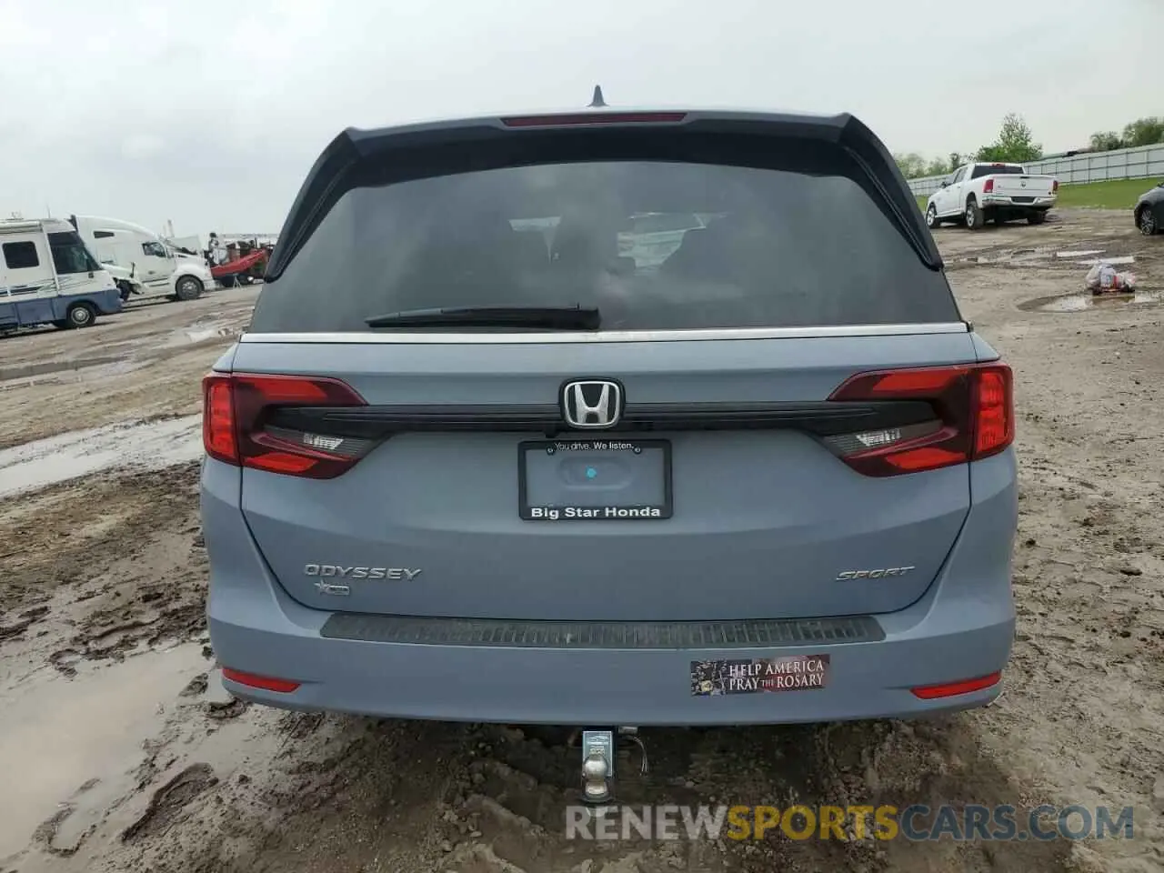 6 Photograph of a damaged car 5FNRL6H75RB065699 HONDA ODYSSEY SP 2024