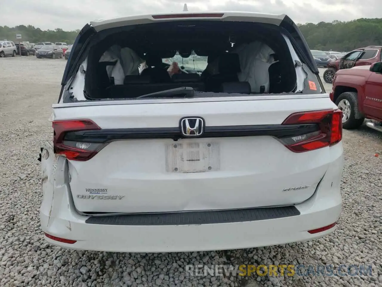6 Photograph of a damaged car 5FNRL6H76RB002885 HONDA ODYSSEY SP 2024