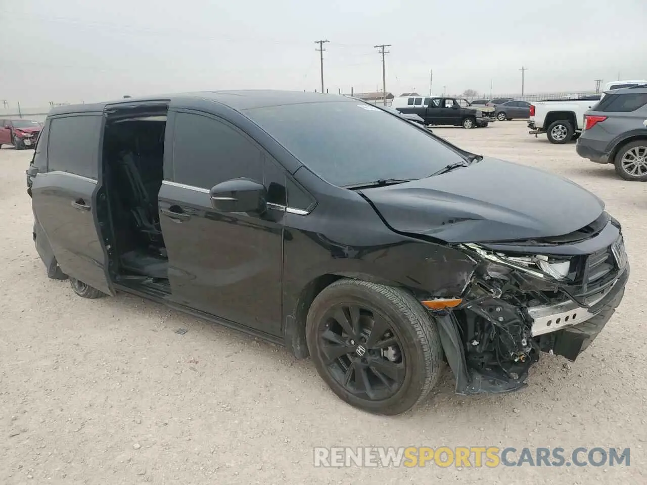 4 Photograph of a damaged car 5FNRL6H78RB046354 HONDA ODYSSEY SP 2024
